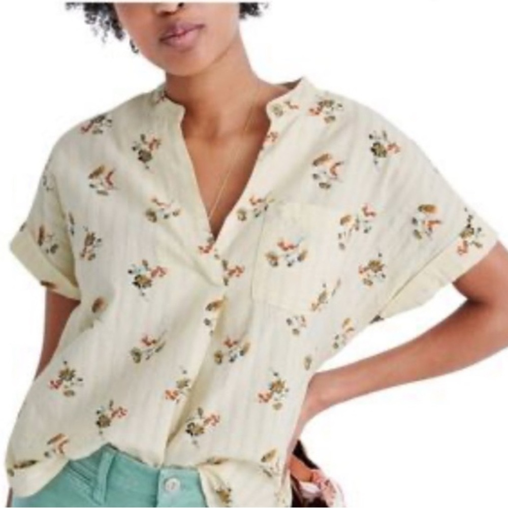 Floral Madewell Top